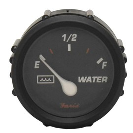Faria Boat Water Level Gauge GP7284A | 2 Inch Professional Red