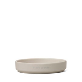 Marc O'Polo The Wave Oatmeal Soap Dish 11 x 11 x 2.1 cm