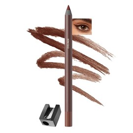 Erinde Lápiz Delineador de Ojos Afilable, Resistente al Agua 24H y Antimanchas, Punta Suave para Aplicación Precis, Larga Duración & Alta Pigmentación, Fácil de Afilar, Con Sacapuntas,#3