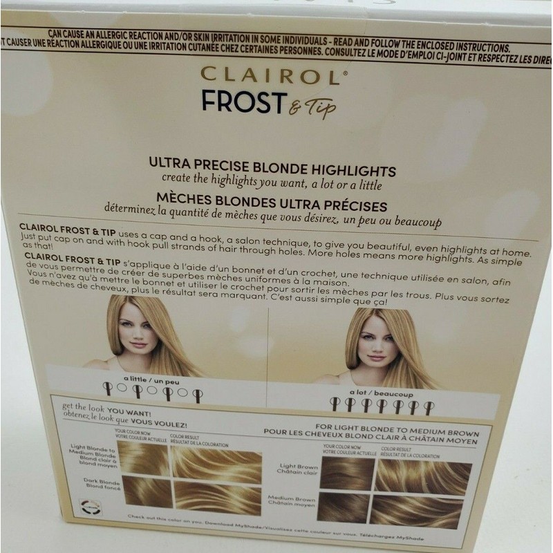 Clairol Ultra Precise Frost & Tip Blonde Highlights Light Blonde