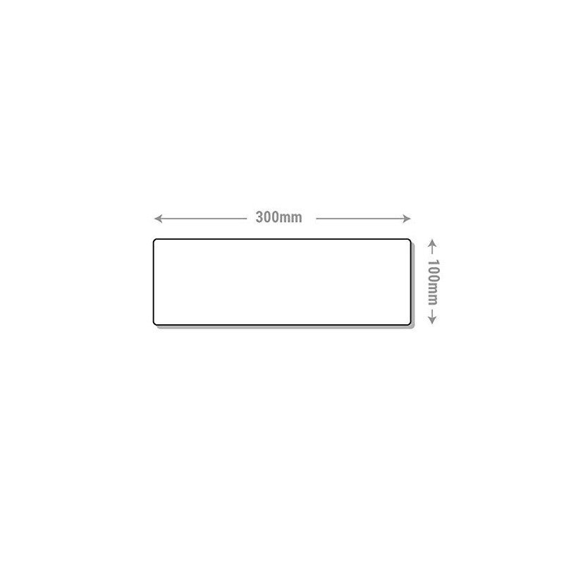 V Safety General Door-Office Sign - 300mm x 100mm -