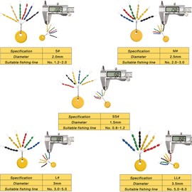 VATEICO 600 Pieces Fising Rubber Bobber Beads Stopper,20 Sets 30-in-1 Oval Cylinder Float Sinker Stops Fishing Bobber Space Beans for Rigging Float 5 Sizes Mix Multiple Color