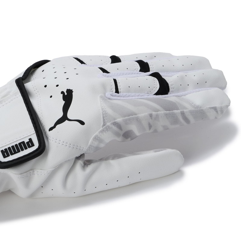 PWR Grip Glove 2.0 (Left Hand), bright white/puma black, 24