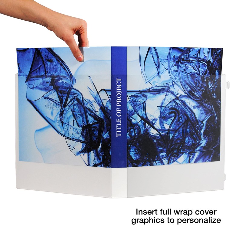 UniKeep 3 Ring View Binder - Binder Case is Fully