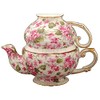 Gracie China by Coastline Imports Porcelain 3-Piece Tea Set for