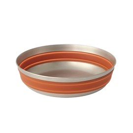 Sea to Summit Detour Collapsible Stainless Steel Bowl, Large (32 oz), Bombay Brown