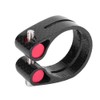 35mm Carbon Fiber Mountain Bike Bicycle Seat Post Clamp Quick