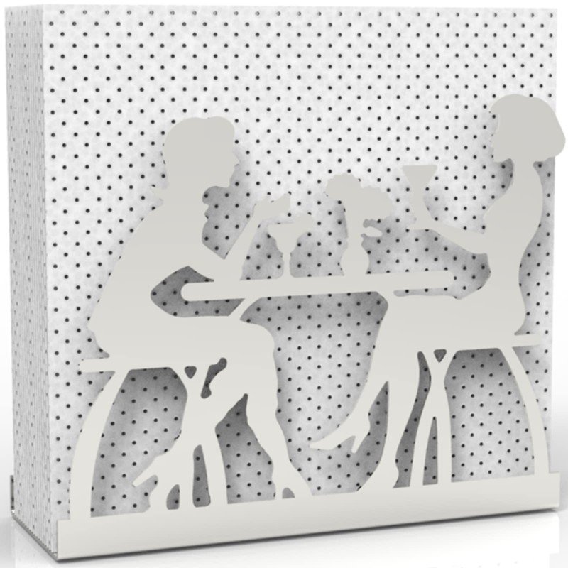 Decorelax Metal Napkin Holder for Home Kitchen Restaurant Picnic -