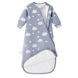 Unisex Sleeping Bag for Babies and Toddlers 1.0 Tog Sleep Sack 6-18Months, Baby Sleep Sack, Newborn Sleep Sack, Wearable Blanket Baby,One piece Long sleeves,Gifts for Baby