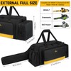 Chainsaw Carrying Case, Waterproof Foldable Chainsaw Storage Bag Compatible with