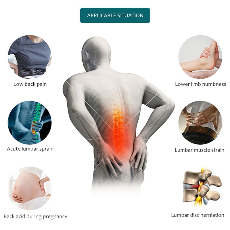 Inflatable Lumbar Support Travel Camping Pillow Ultralight Ergonomic Pillow for