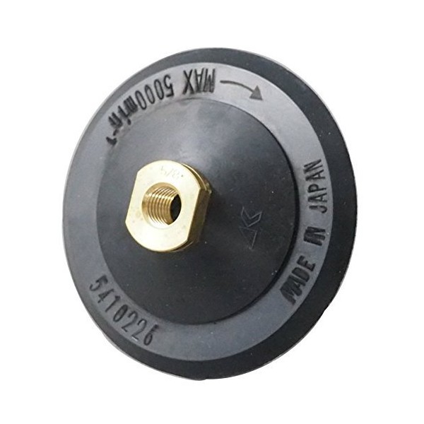 125 mm Diameter Polisher for Velcro Pads/Rubber Pads Mounting: M16 SCREWS (Zipper)