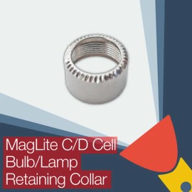 Mag-Lite MagLite Flashlight Torch C & D Cell Bulb Lamp Retaining Collar