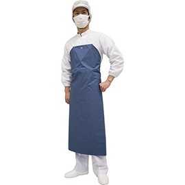 Koshin G0435AB Quick Rubber Apron, Navy, One Size, Waterproof, Antibacterial