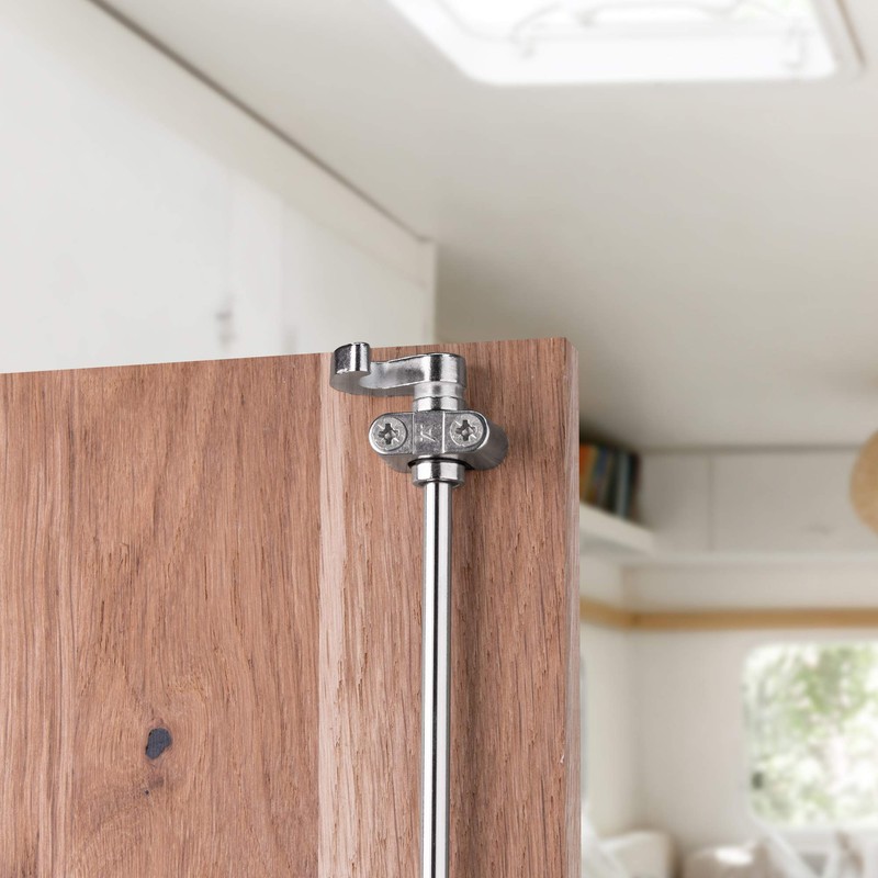 Gedotec Swivel Bar Lock Wardrobe Furniture Lock Accessory Set |