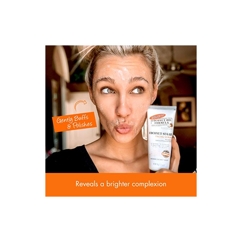 Palmers Coconut Oil Formula Exfoliante Facial con Azcar de Coco,