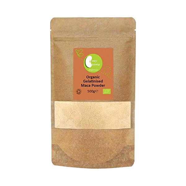 Organic Maca Powder (Gelatinised) - Certified Organic - by Busy