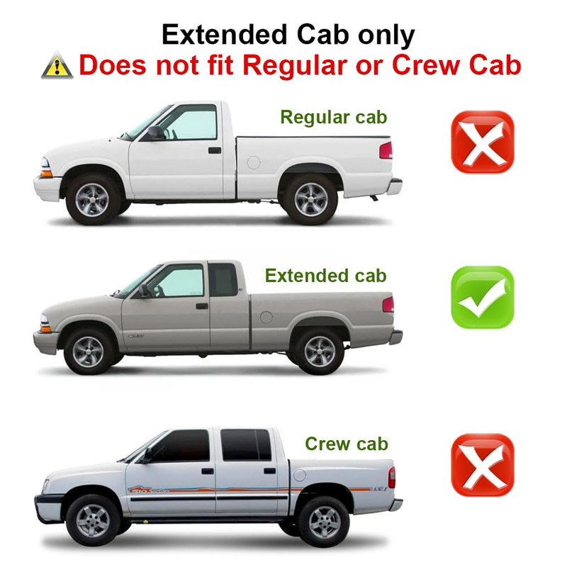 RAVSOFT 3rd Third Brake Light Lens Red Cover with Seal