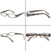 Kerecsen Women's Reading Glasses 4 Pairs Ladies Fashion Spring Hinge