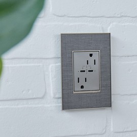 adorne 15A Tamper-Resistant Ultra-Fast Plus Power Delivery USB Type-C/C Outlet in White, ARTRUSB15PD30W4 ? Legrand