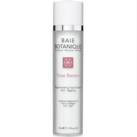 Baie Botanique Anti-Aging Gesichtscreme 50ml - Jetzt mit Pflanzlichen Stammzellen, Rosenwasser, Rose Absolue, Hagebuttenkernöl, Glykolsäure, Vitamin C, MSM, 98% Natürlich, 70% Biologisch