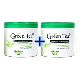 2 Organia Eco Salon Green Tea Cleansing Cream 450g / 2개 오가니아 에코살롱 녹차 클렌징 크림450g