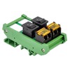 DIN Rail Mount Rocker Switch Module, 10Amp 250VAC/50VDC (2 Channel)