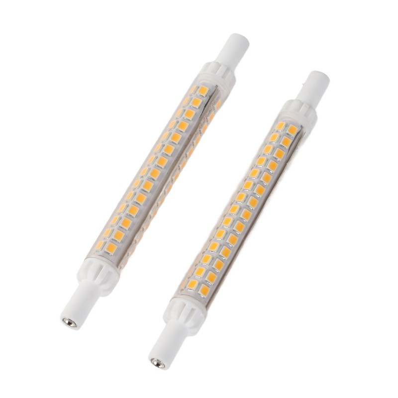 2Pcs R7S 98LED Bulb Double Ended 118mm Dimmable Flood Light