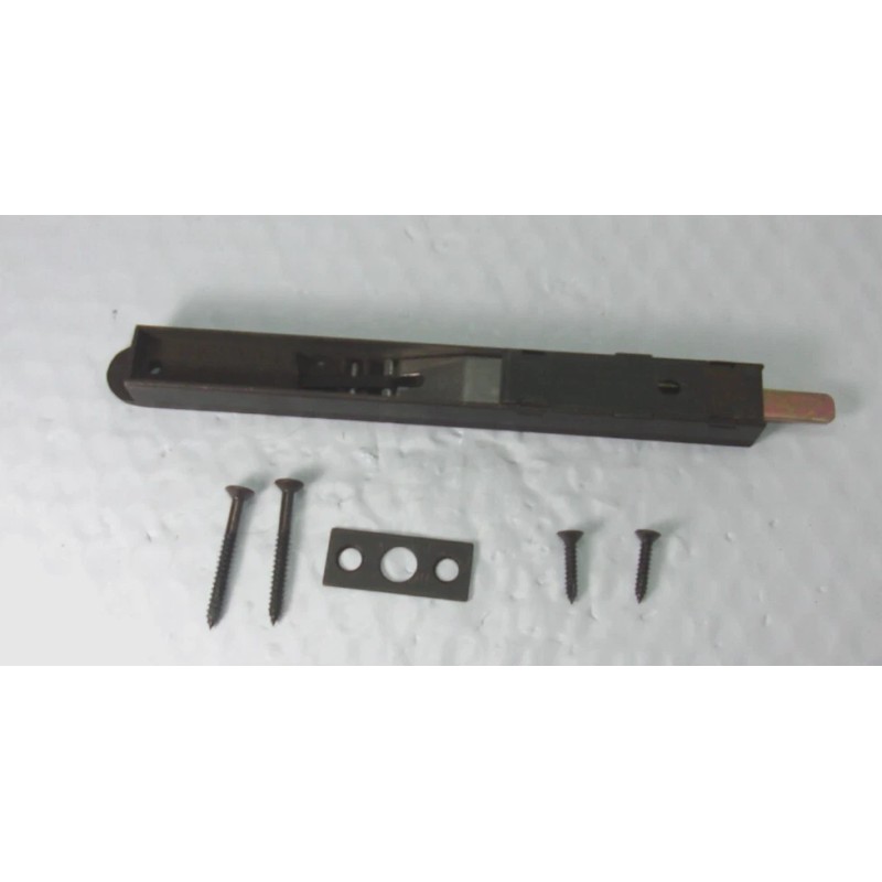 WORLDWIDE Onyx Flush Bolt Lever Action Lock Concealed 7" X