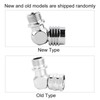 110 Degree Chrome Plated Brass Regulator Swivel Adapter Connector for