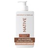Native Body Lotion Coconut Vanilla 48-hour hydration for dry and