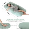 Amagoing 55 inches Pregnancy Pillows for Sleeping, U Shaped Maternity