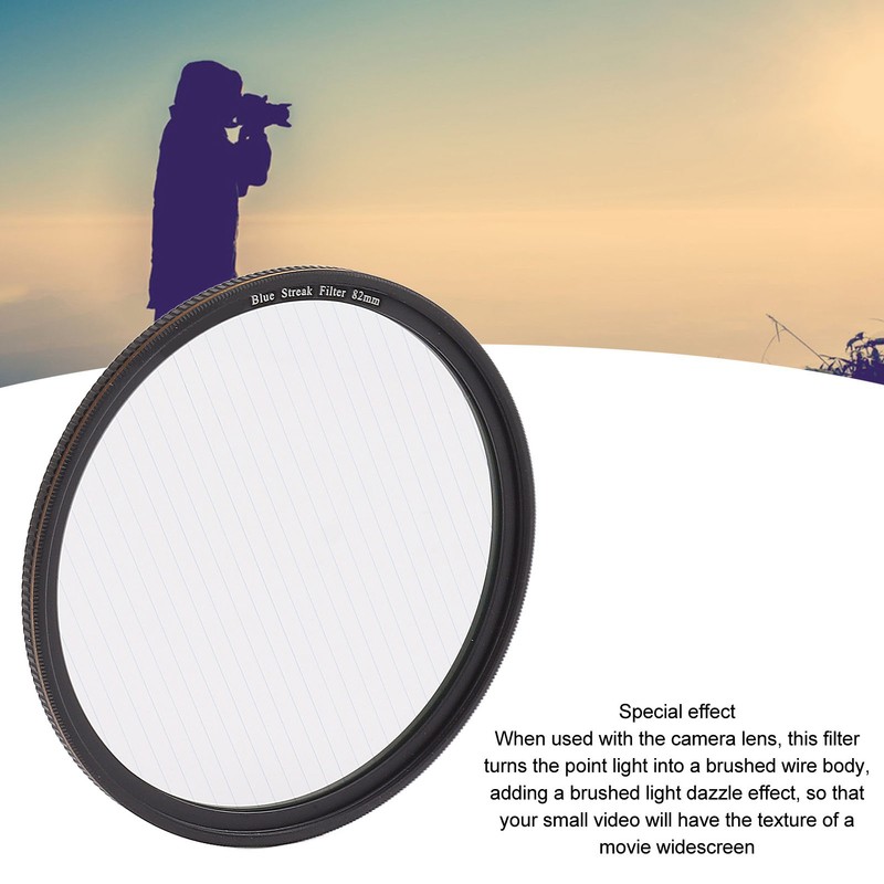 Blue Streak Special Effects Filter Micro Single Lens Camera Optical