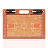 YECCULLO Portable Basketball Tactics Board Coaches Reusable Tactical Whiteboard with