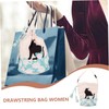 BESPORTBLE Cute Kimono Pouch Drawstring Bag Lightweight Handbag for Makeup
