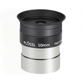 1.25" 10mm Plossl Telescope Eyepiece - 4-Element Plossl Design - Threaded for Standard 1.25inch Astronomy Filters