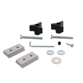 12 pc Miter Slot Fixture Jig Kit for T Track Featherboard Stop for Table Saw, Router Disc, Sander Jig to Secure Featherboards, Clamps or Any Fixture to Miter Gauge
