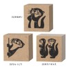 Decole Corporation KW-90023 Otter Stamp, Maehenae, 0.9 x 0.9 x