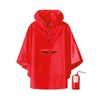SaphiRose Lightweight Kids Rain Poncho Jacket Waterproof Outwear Rain Coat