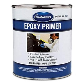 Eastwood Gray Epoxy Primer and Sealer Quart 1:1 | Epoxy Primer Sealant for Steel Fibreglass Aluminium | Automotive Car Body Filler for Car Restoration | Rust Proofing Underseal for Anti Corrosion
