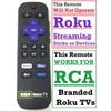 RCA New RCA Roku TV Remote *NOT FOR ROKU STREAMING