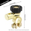 Hoypeyfiy Battery Master Disconnect Cut Off Switch, 360 Degree Top