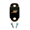 Outlaw Racing OR1952Bk Rotating Bar Clamp Black- Motorcycle Trail Mx