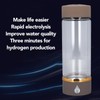 Hydrogen Water Bottle Generator Glass Smart Portable Rechargeable Ionizer Machine
