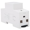 Single Phase Din Rail Energy Meter Electricity Power 50Hz LCD