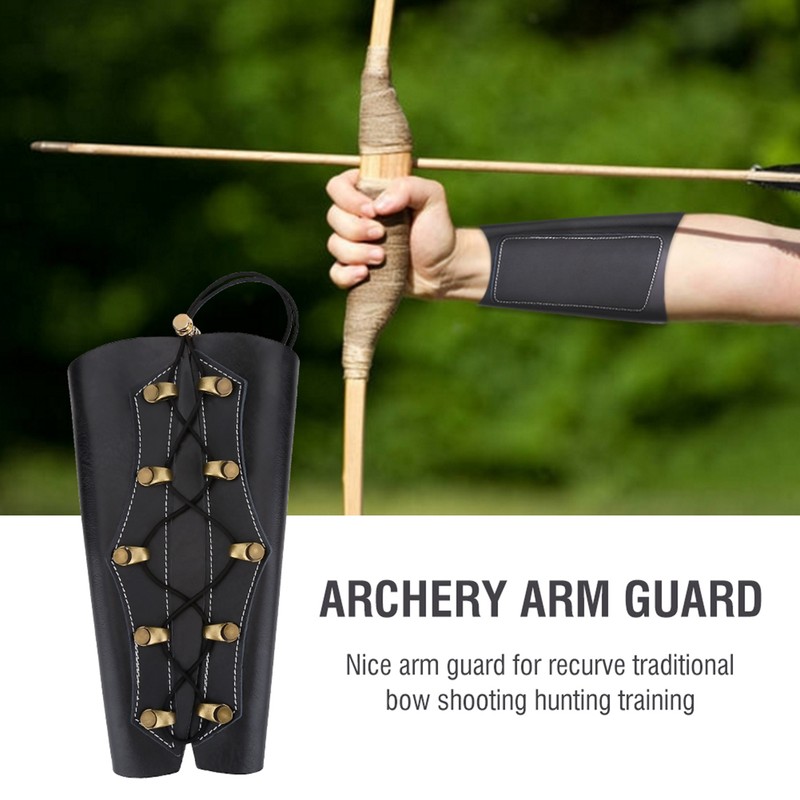Durable Adjustable Archery Arm Guard Protection Tackle Accessory for Hunting