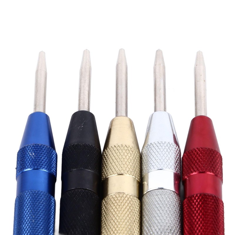 Automatic Center Punch Locator, Carbon Steel Multifunctional Center Hole Punch