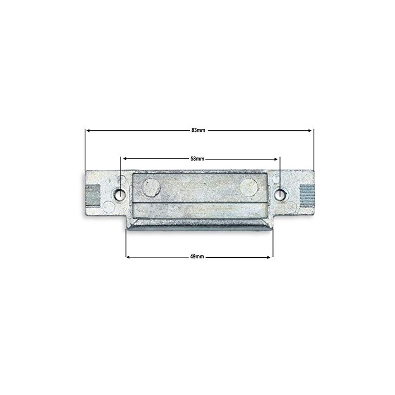 Replacement Avovet & WMS Upvc Door Strike Plate Latch Infill