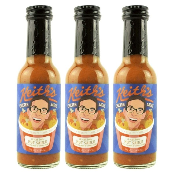 Keith's Chicken Hot Sauce (3-Pack)