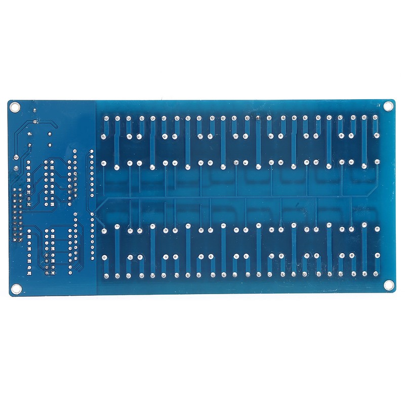 16-channel 12V Relay Module Interface Control Board with Optocoupler Protection